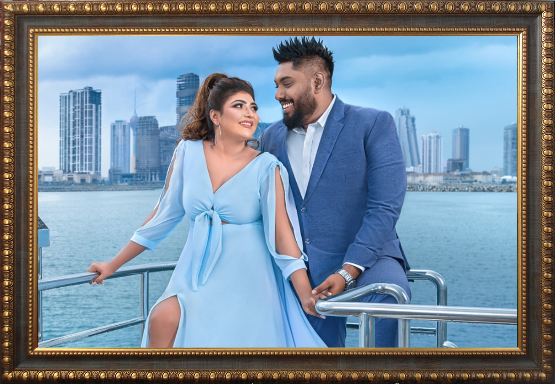 You are currently viewing “Voluptuous Lankan ‘Love Birds’ shoot at Port City Bay Locations”