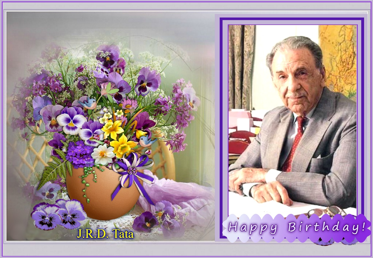 You are currently viewing “Remembering Noted Industrialist & Philanthropist-J.R.D. Tata”