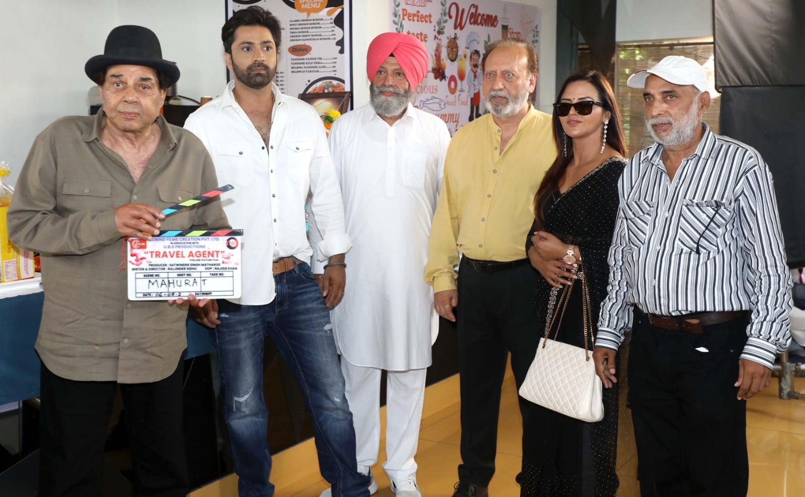 You are currently viewing “Dharmendra Extends Blessings to Sonu Baggad for Debut Punjabi Film”